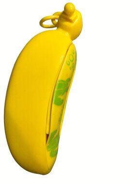 Banana Shaped Plastic Toy With Green Pattern  Cepia LLC Bananas